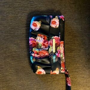 Juicy Couture floral wristlet